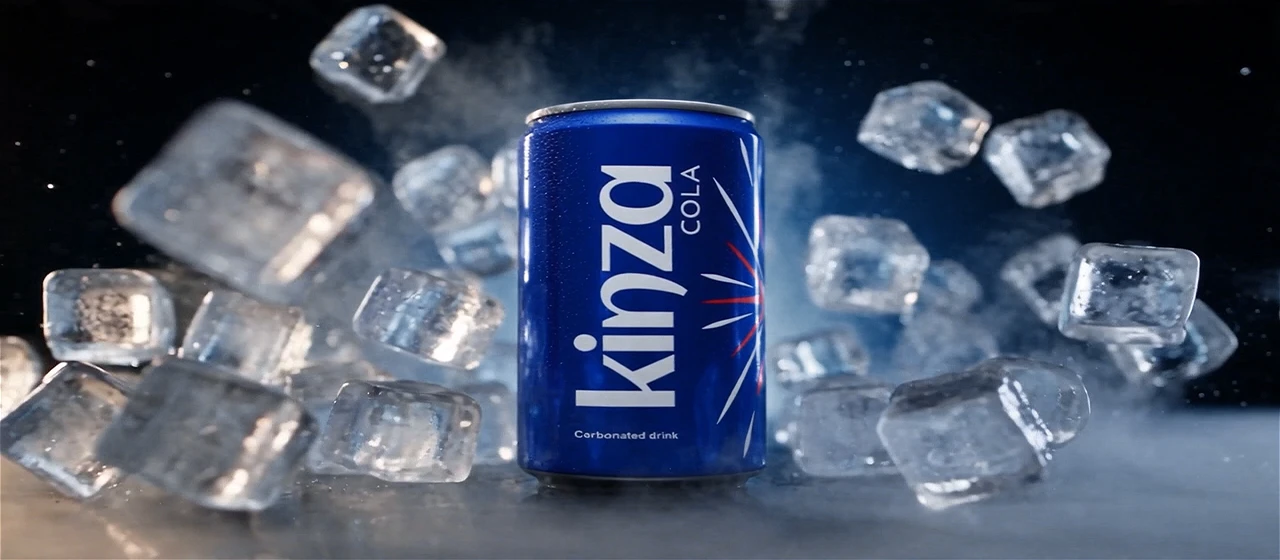 Kinza Cola still 10